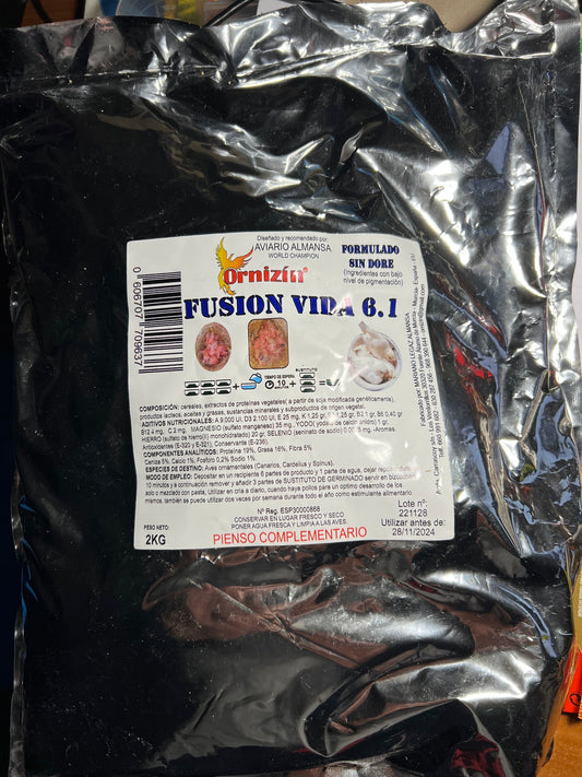 Fusion Vita 6.1 Sindorè 2kg Ornizin (Does not cause browning)