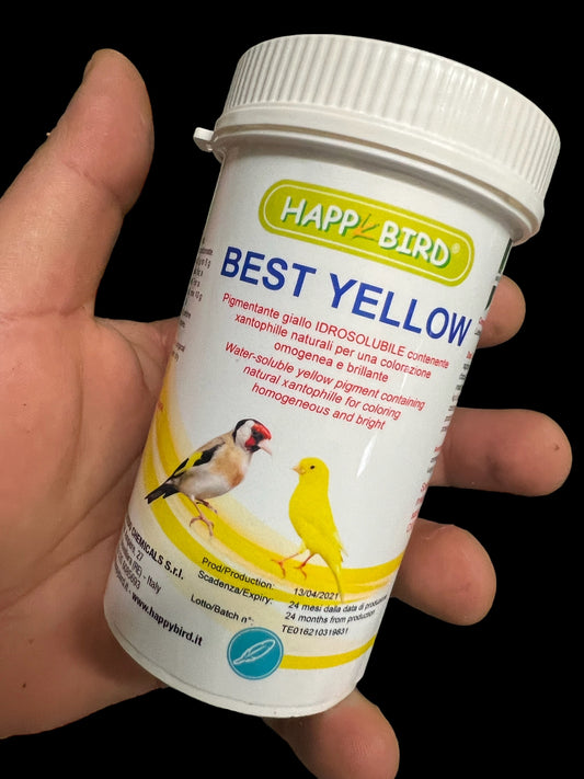 BEST YELLOW (WATER SOLUBLE YELLOW PIGMENTANT) 100 GR JAR